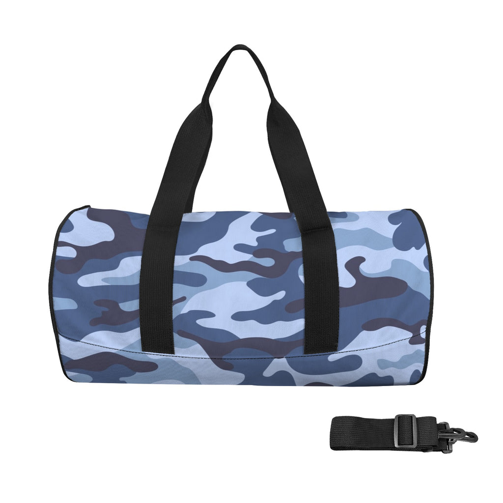 Blue Camouflage Duffle Bag one size Duffle Bag Printed Offshore