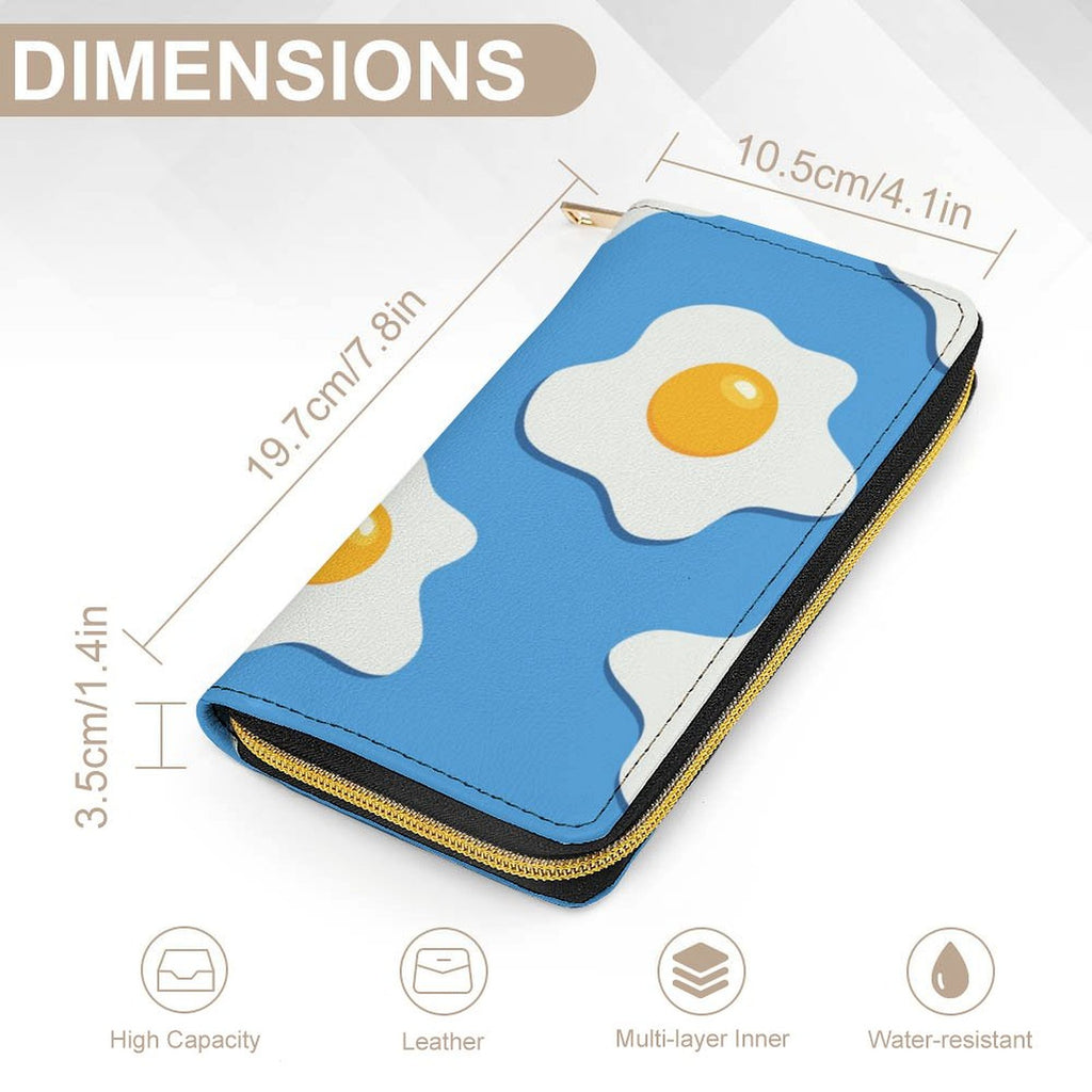 Fried Eggs -  PU Leather Wallet