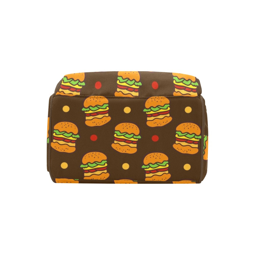 Burgers - Multi-Function Backpack, Nappy / Diaper Bag