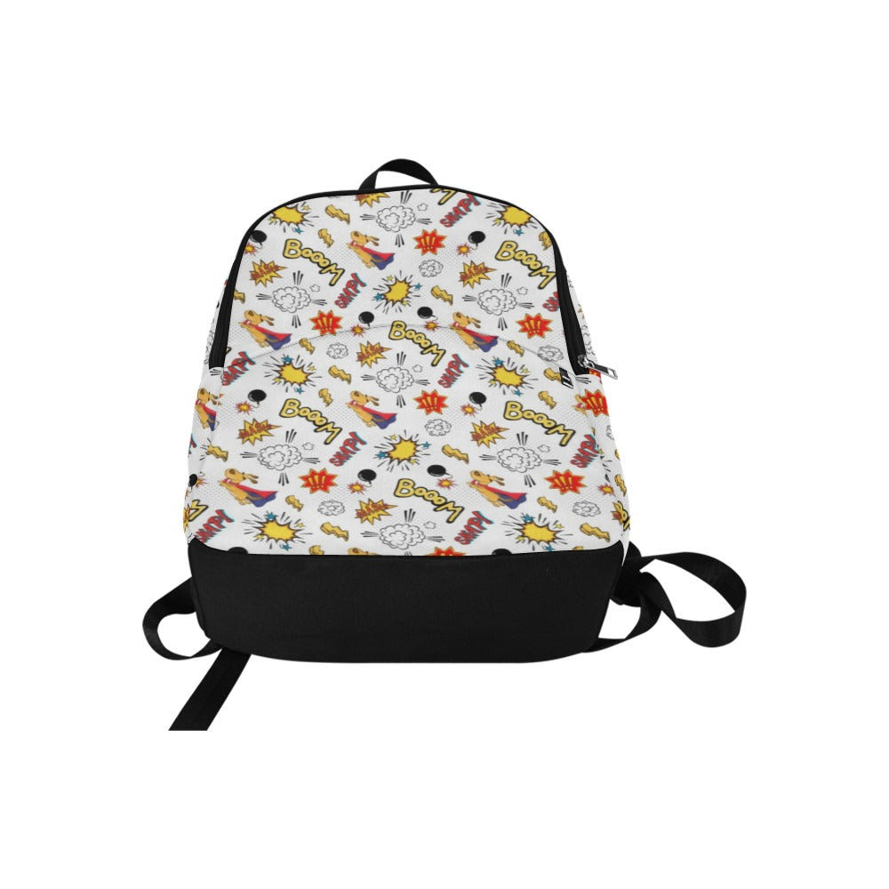 Super Dog - Fabric Backpack