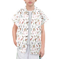 Birds Of A Feather Senior Kids Hawaiian Shirt