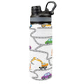 On The Road Insulated Water Bottle with Dual-Use Lid (18oz) One Size Insulated Water Bottle with Dual-Use Lid (18oz) Printed Offshore