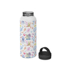 Under The Sea, Ocean Animals Stainless Steel Water Bottle, Handle Lid Stainless Steel Water Bottle With Handle Lid Globally Fulfilled Ocean