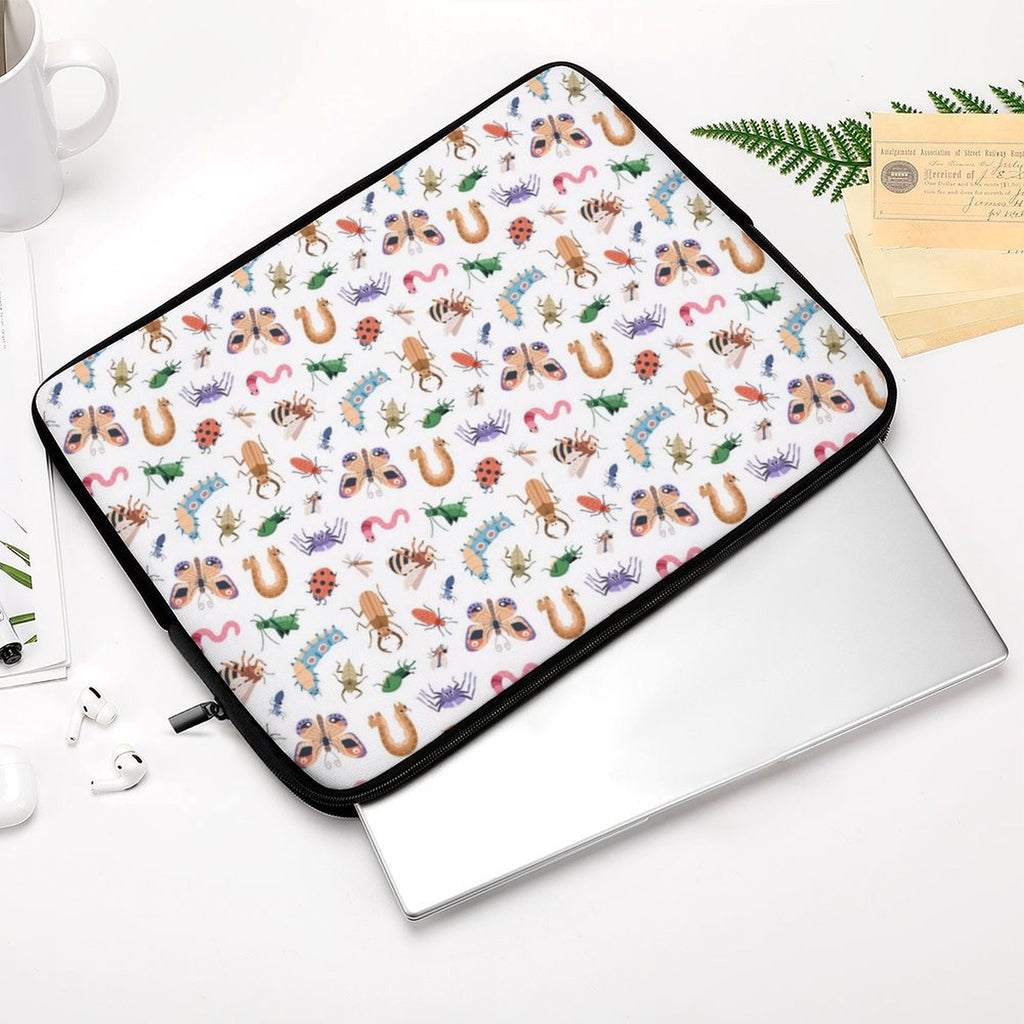 Cute Little Bugs Laptop Sleeve (Multiple Sizes) Laptop Sleeve animal Printed Offshore