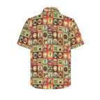 Retro Life Men's Short Sleeve Hawaiian Shirt Men's Hawaiian Shirt (New) Printed Offshore Retro