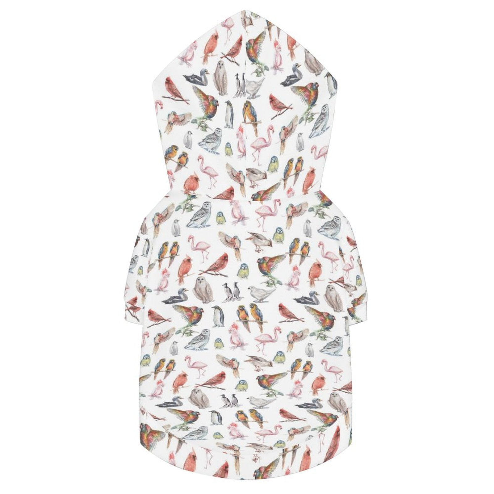 Birds Of A Feather Pet Hoodie (Large Size)