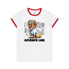 Science Lab AS Colour Women's Ringer Tee