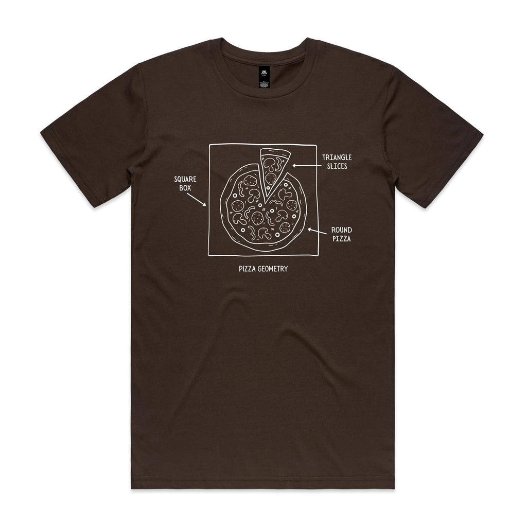 Pizza Geometry Men's AS Colour T-shirt