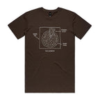 Pizza Geometry Men's AS Colour T-shirt