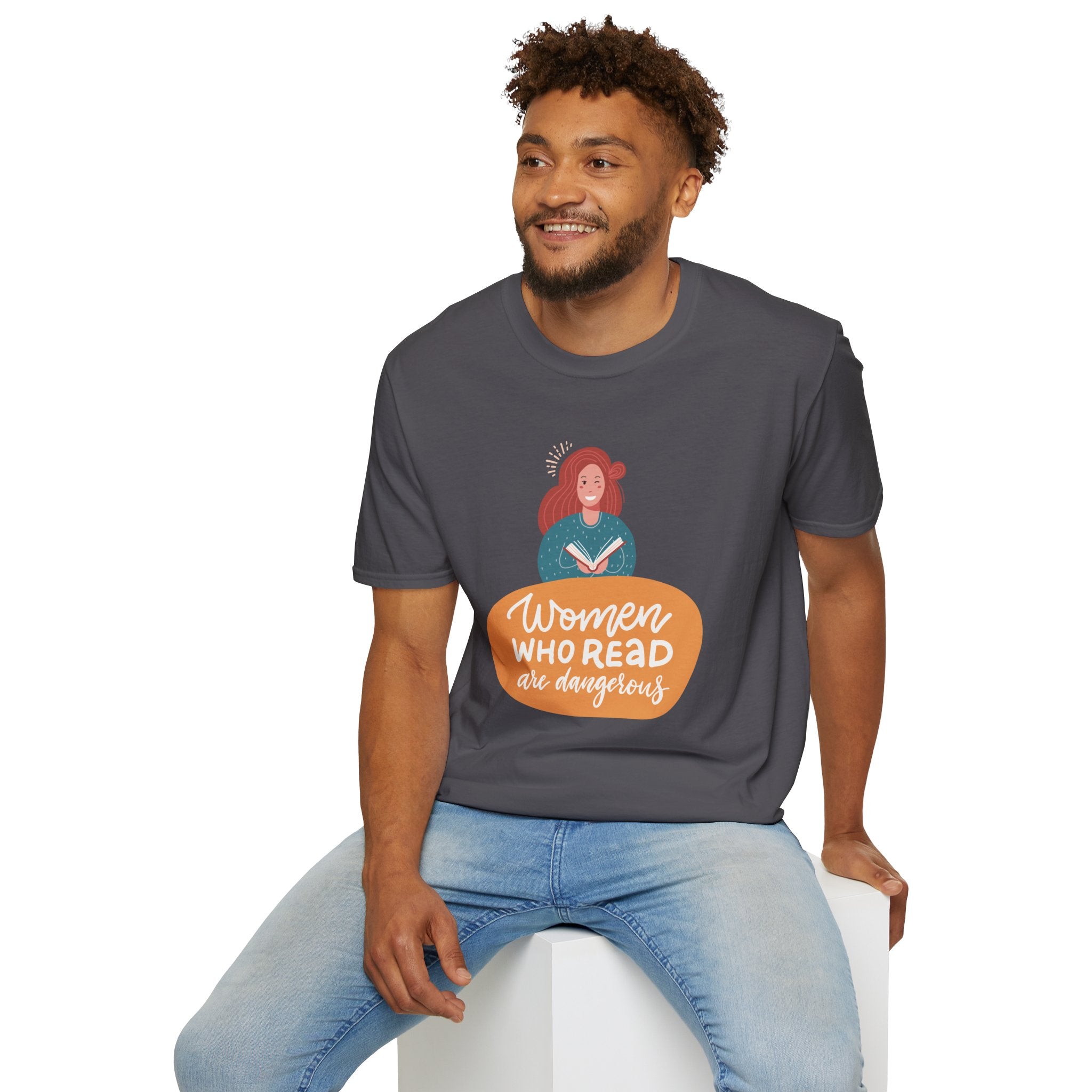 Women Who Read Are Dangerous - Unisex Softstyle T-Shirt