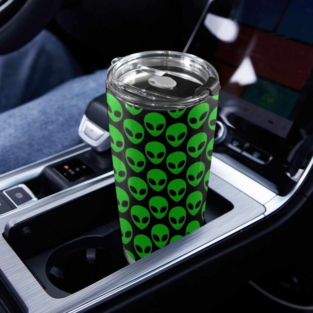 Aliens - 20oz Mobile Tumbler with Lid (Black Lock) 20oz Travel Mug Printed Offshore Sci Fi
