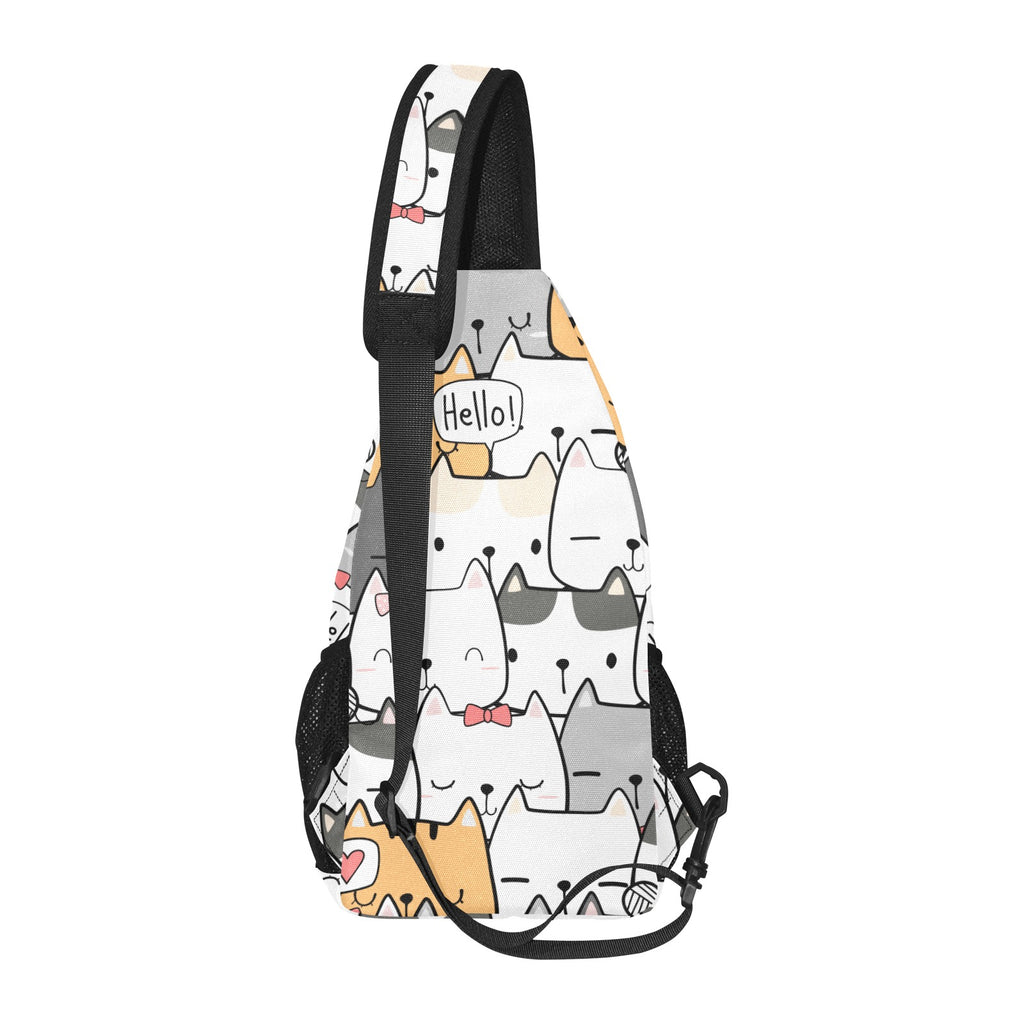 Cat Hello - Chest Bag