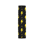 Yellow Lightning Car Seat Belt Cover 7''x10'' (Pack of 2) Car Seat Belt Cover 7x10 (Pack of 2) comic Printed Offshore