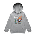 I Think You're Overreacting Chemistry Kids AS Colour Hoodie