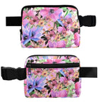 Bright Pink Floral - Belt Bag