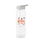 Personalised - Stay Bossy - Clear Tritan Water Bottle