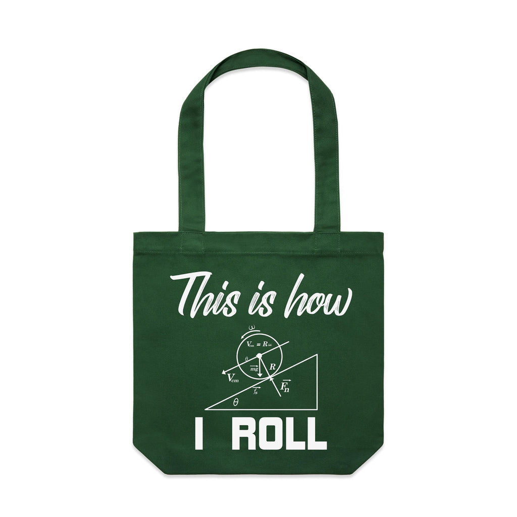 This Is How I Roll Canvas Tote Bag