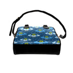 Cute Aliens in UFOs - Shoulder Handbag (Model 1634) Shoulder Handbags (1634)