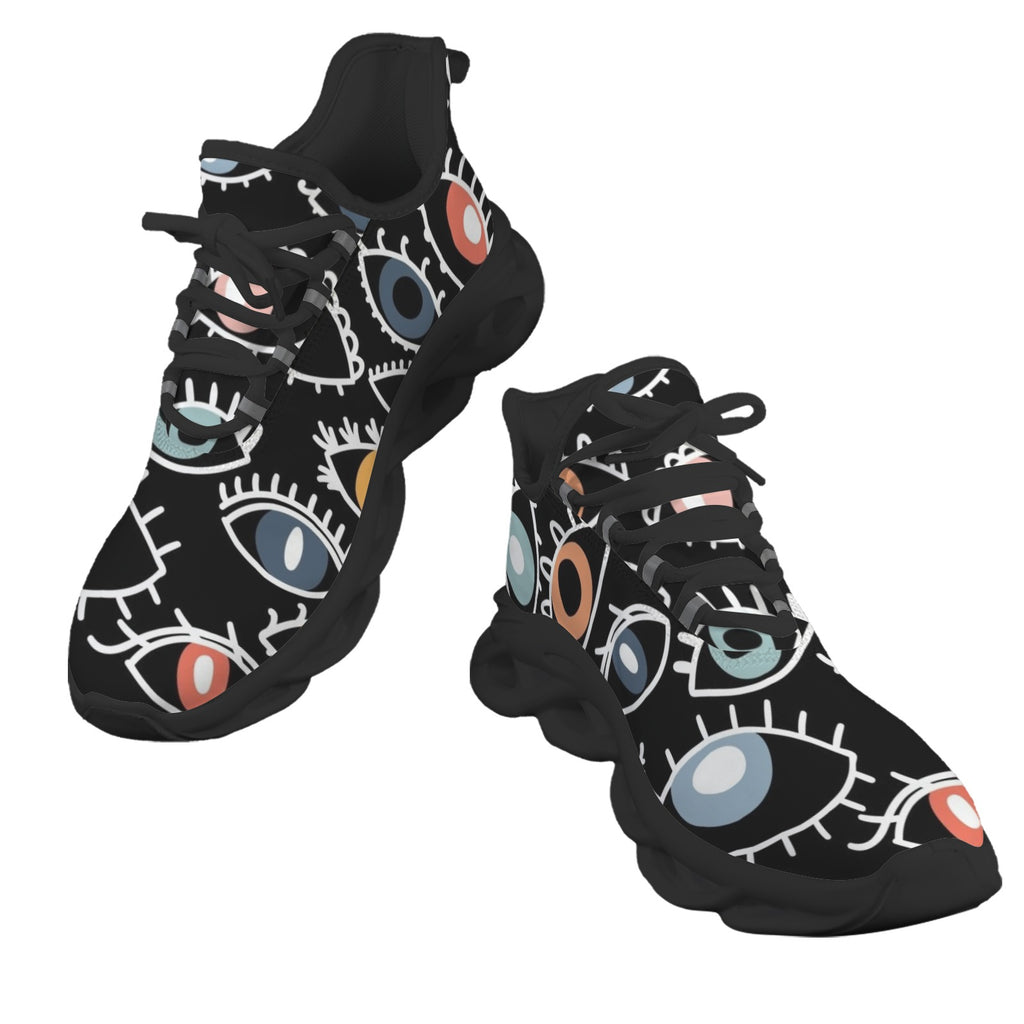Eyes On Black Women's Twisted Sole Sneakers