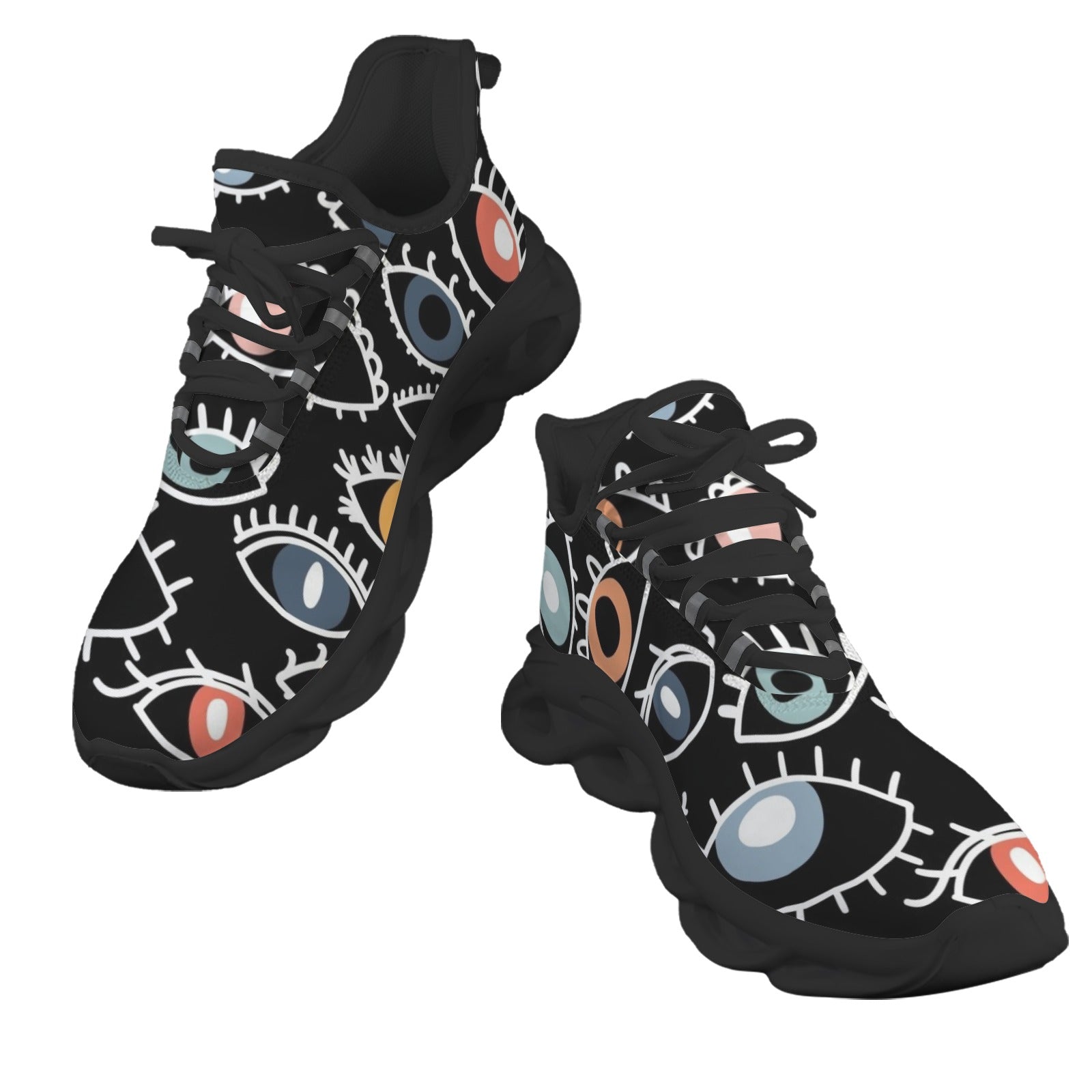Eyes On Black Women's Twisted Sole Sneakers