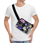 Butterfly Flowers - Belt Bag