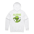 Aliens Don't Believe In You Either Men's AS Colour Hoodie