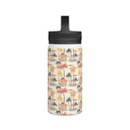Beach Shack Stainless Steel Water Bottle, Handle Lid Stainless Steel Water Bottle With Handle Lid Globally Fulfilled Surf