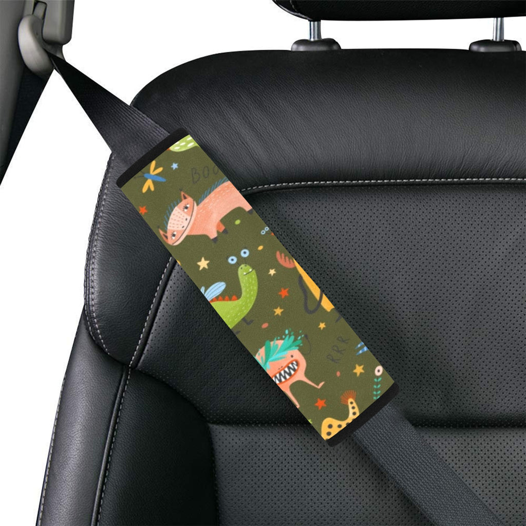 Monsters - Car Seat Belt Cover 7''x10'' (Pack of 2) Car Seat Belt Cover 7x10 (Pack of 2) Printed Offshore