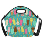 Ice Cream - Neoprene Lunch Bag One Size Neoprene Lunch Bag Printed Offshore