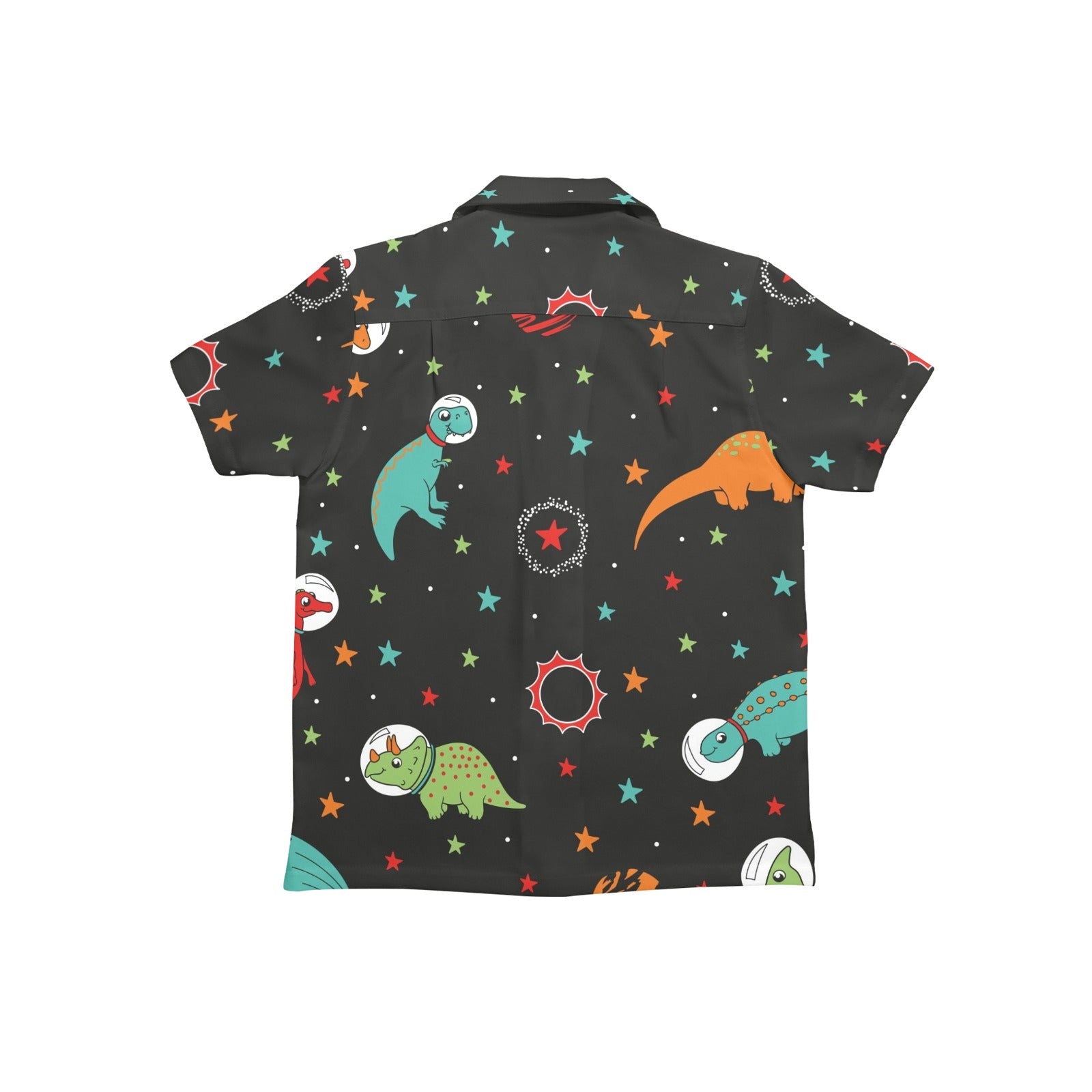 Astronaut Dinosaurs - Junior Kids Hawaiian Shirt