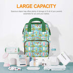 Summer Surf Multi-Function Backpack, Nappy / Diaper Bag Multi-function Backpack, Nappy / Diaper Bag Printed Offshore Surf