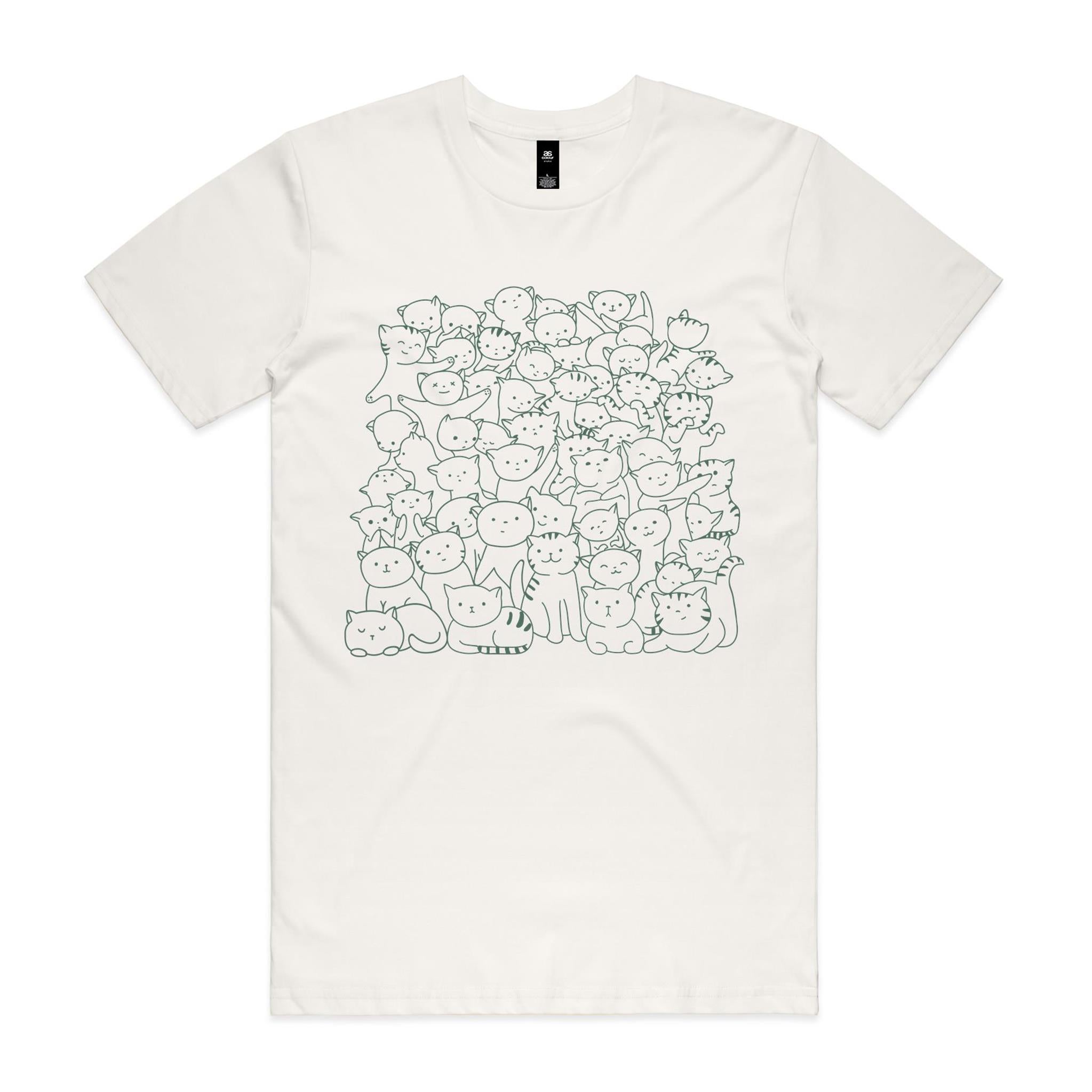 Lots And Lots Of Cats Men's AS Colour T-shirt