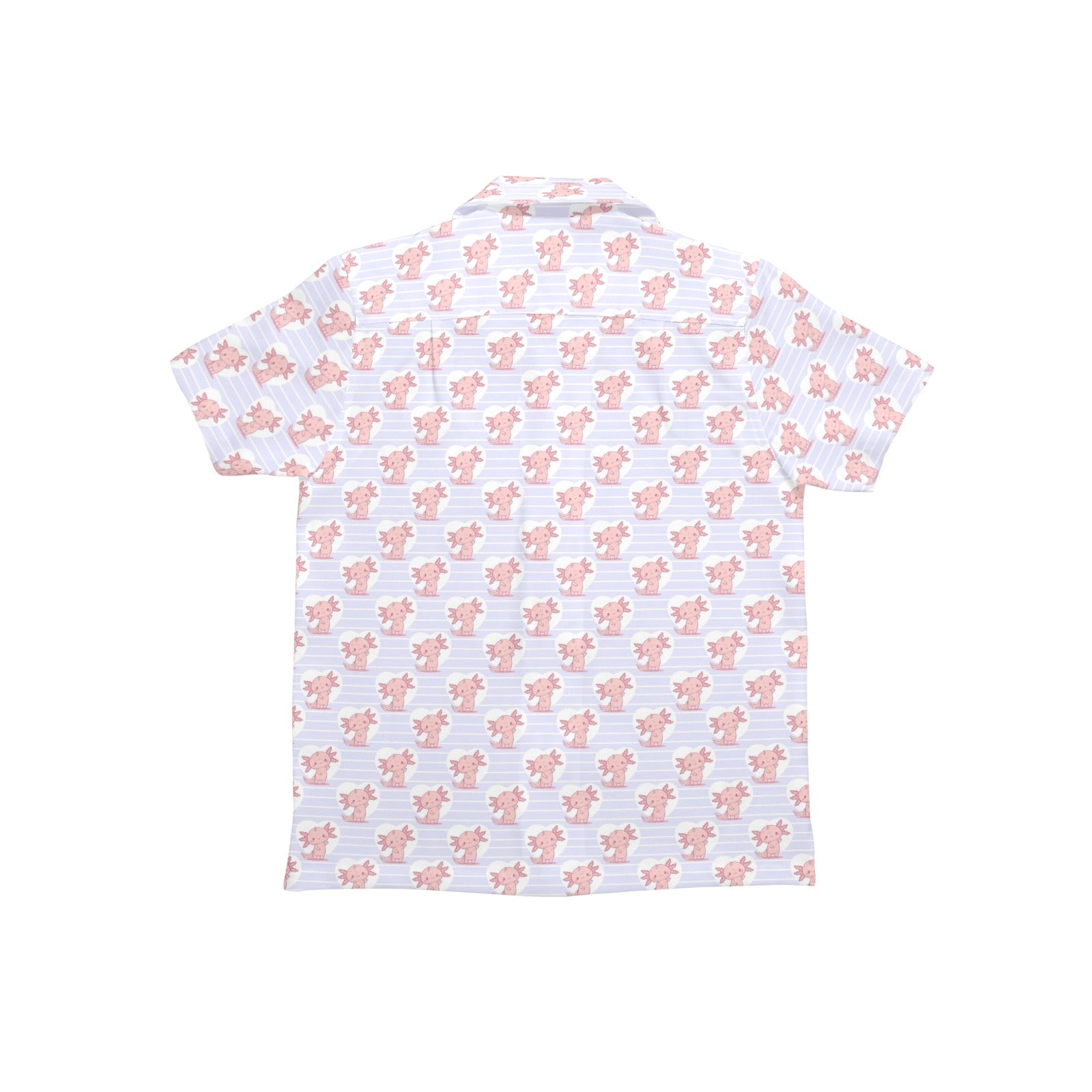 Axolotl Love Junior Kids Hawaiian Shirt