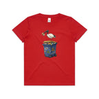 Bin Chicken Australian Ibis Kids AS Colour T-shirt