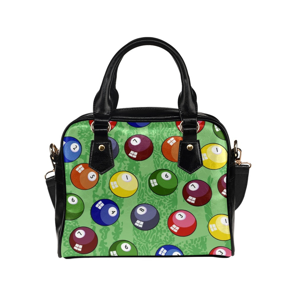 Pool Balls - Shoulder Handbag (Model 1634) Shoulder Handbags (1634)