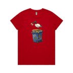 Bin Chicken Australian Ibis Women's AS Colour T-shirt