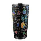 Science Time Blackboard - 20oz Mobile Tumbler with Lid (Black Lock) 20oz Travel Mug Printed Offshore Science