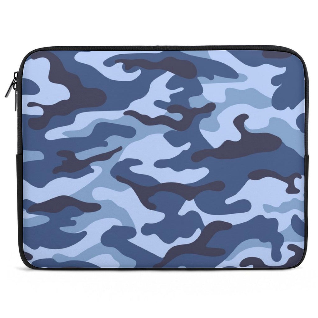 Blue Camouflage Laptop Sleeve (Multiple Sizes) black Laptop Sleeve Printed Offshore