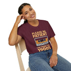Cassette Tape, Please Be Patient, I'm From The 1900's Unisex Softstyle T-Shirt Unisex Adult T-shirt Australian Printer Music