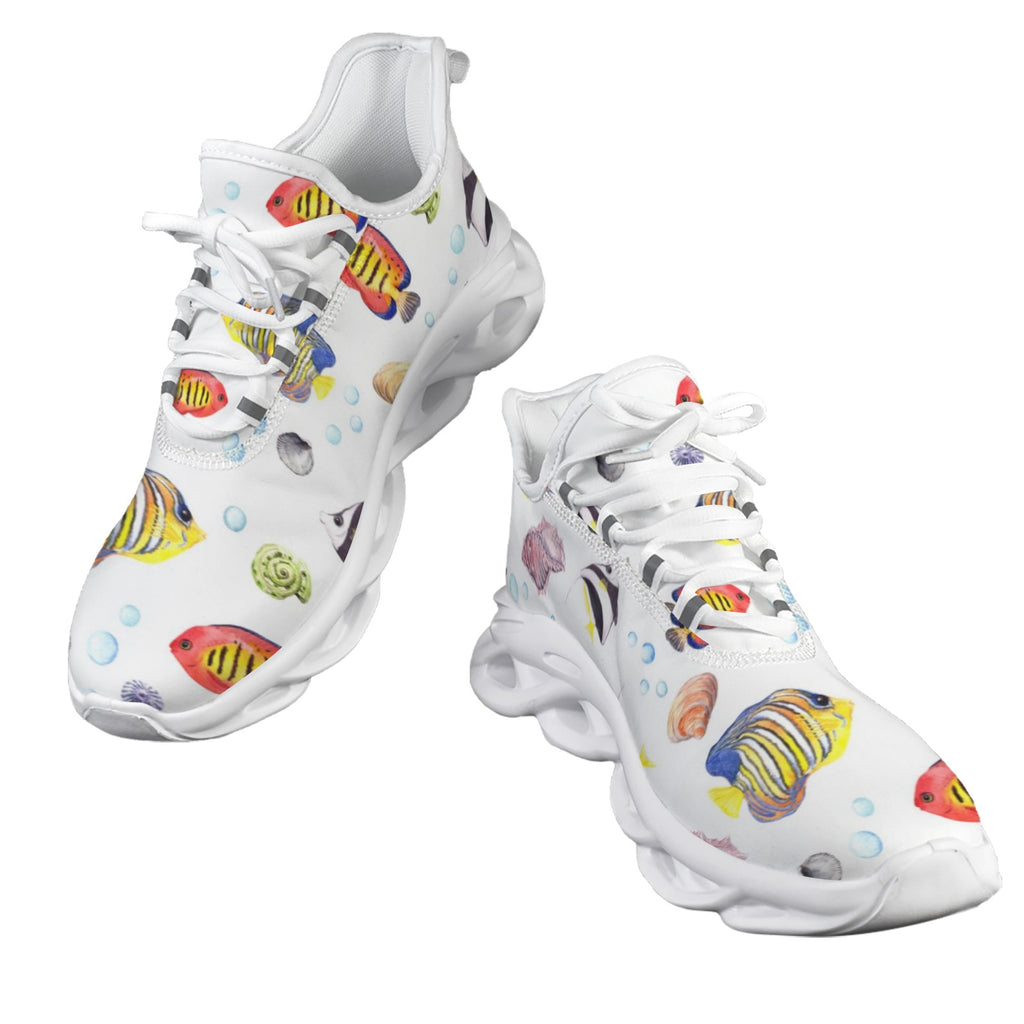 Tropical Fish Women's Twisted Sole Sneakers