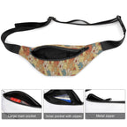 Vintage Retro Flower - Bum Bag / Fanny Pack