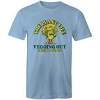 The Plant Life, Vegetarian - Mens T-Shirt Carolina Blue Mens T-shirt Plants Printed In Australia