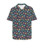 Video Game Men's Short Sleeve Hawaiian Shirt Men's Hawaiian Shirt (New) Games Printed Offshore Retro