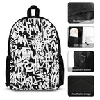 Graffiti - Three Piece Backpack Set