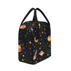 Colourful Space - Zipper Lunch Bag Zipper Lunch Bag Printed Offshore