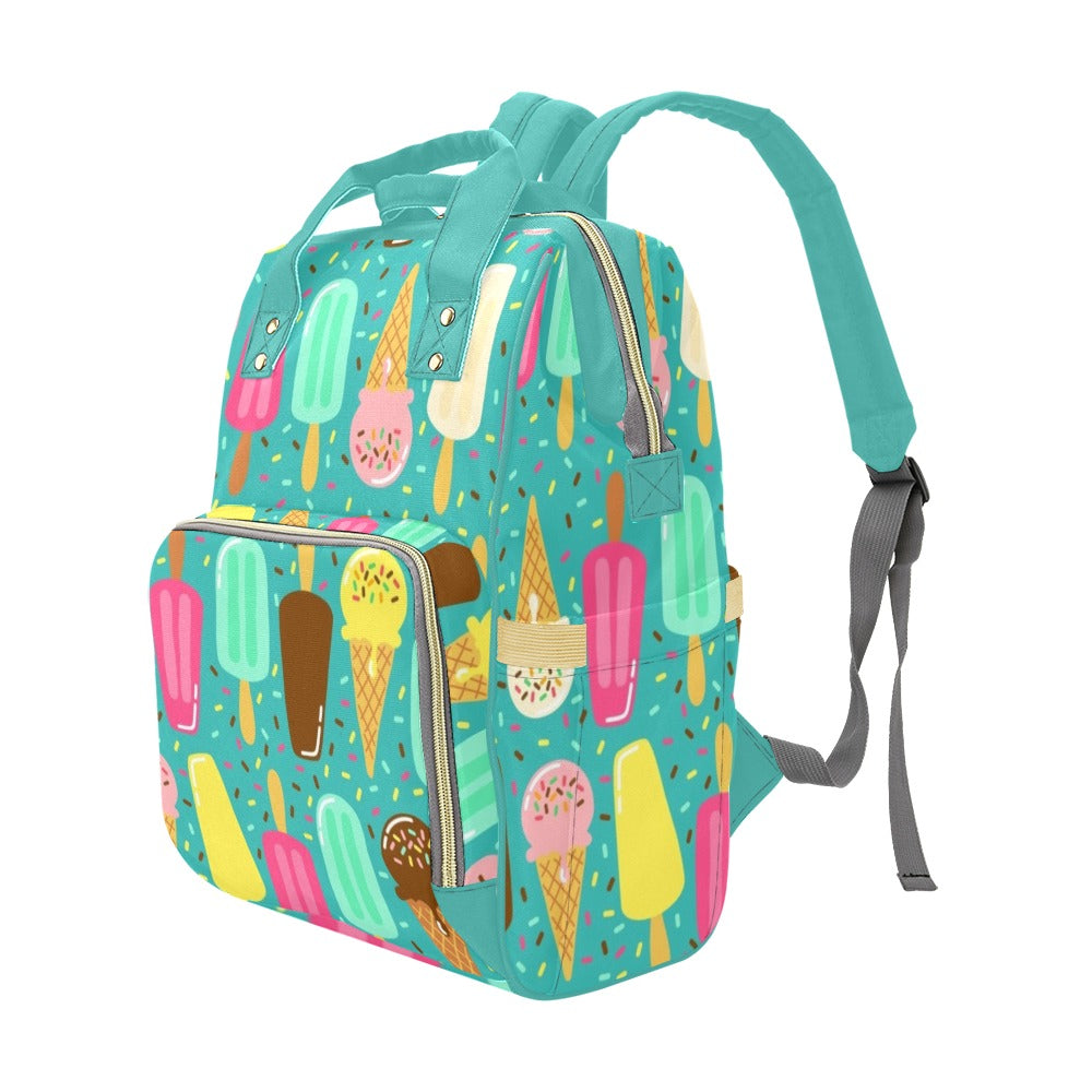 Ice Cream - Multi-Function Backpack, Nappy / Diaper Bag
