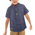 Music Notes - Junior Kids Hawaiian Shirt