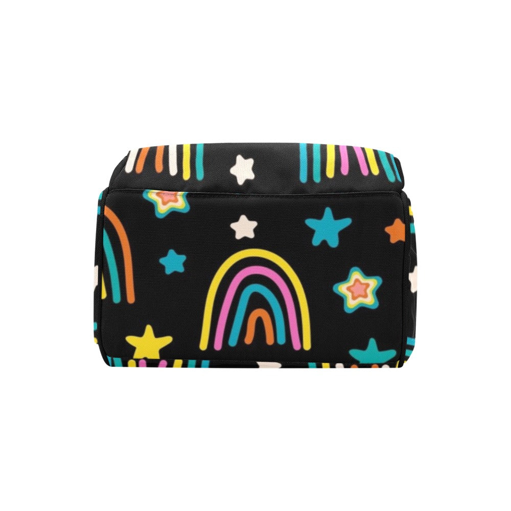 Rainbows - Multi-Function Backpack, Nappy / Diaper Bag