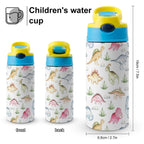 Cute Dinosaurs - Little Kids Water Bottle Little Kids Water Bottle animal Printed Offshore