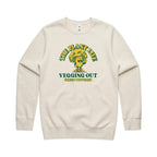 The Plant Life - AS Colour Stencil Crew Sweatshirt Ecru Sweatshirt Plants Printed In Australia